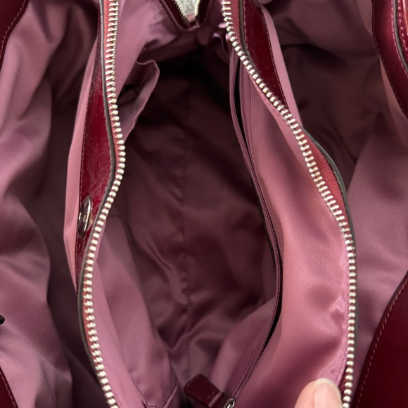 NWT Red Patent Leather Purse/Bag - Picture 7 of 10